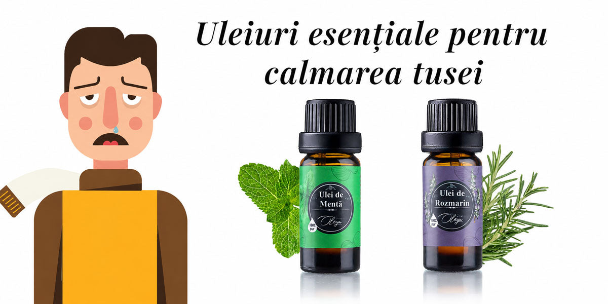 Top 5 Uleiuri esentiale pentru calmarea tusei