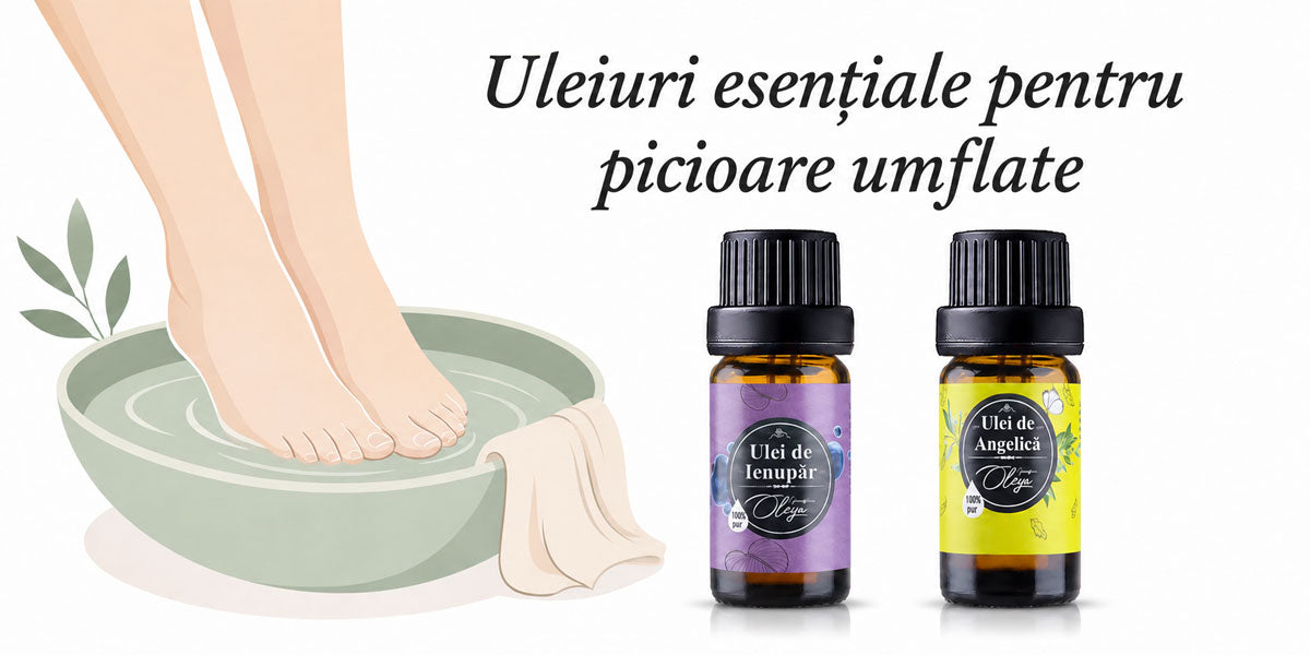 Uleiuri esentiale pentru picioare umflate