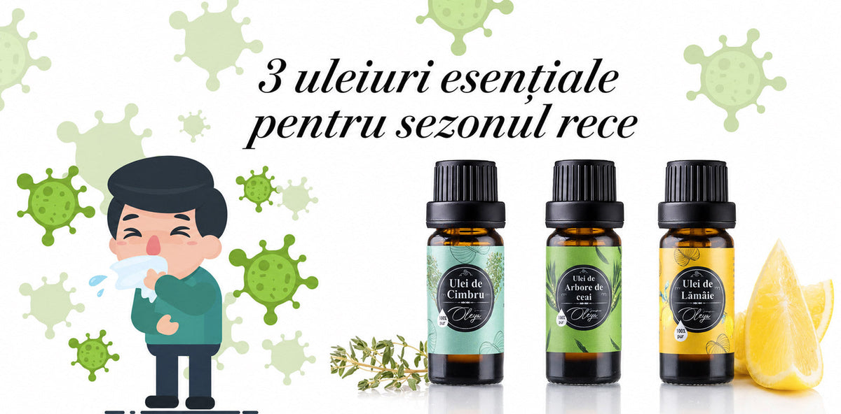 Top 5 Uleiuri esentiale pentru sezonul rece