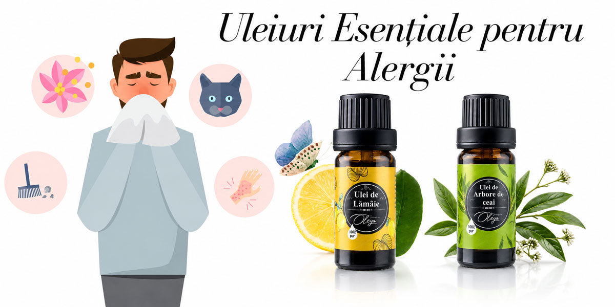 Top 5 Uleiuri Esentiale pentru Alergii