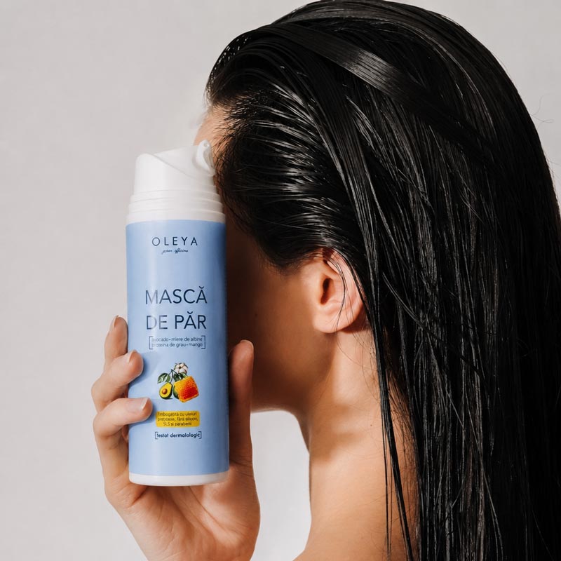 Food Mask - Masca de par cu Avocado, Mango si Miere de Albine
