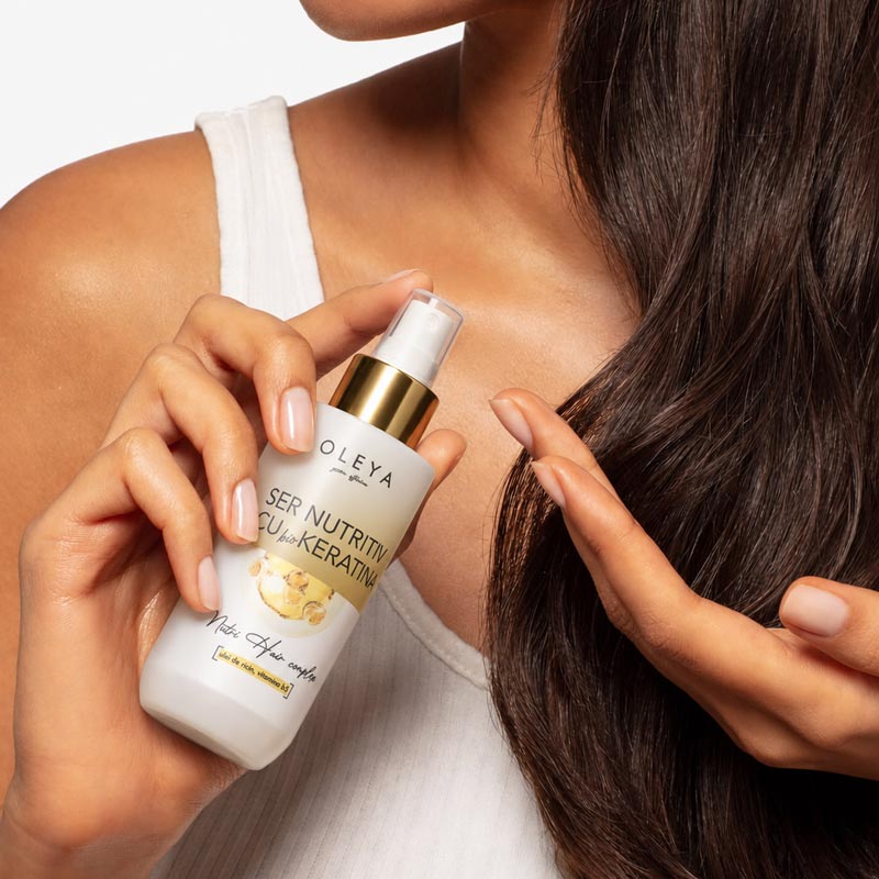 Nutri-hair Complex – Ser pentru par deteriorat cu bio-keratina și ulei de ricin