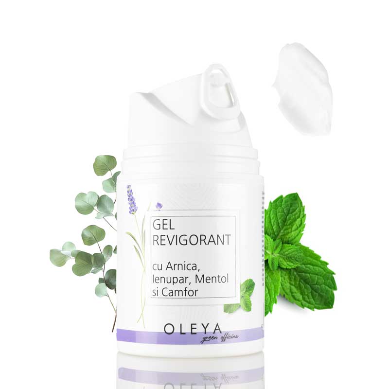 Pain Relief – Gel revigorant pentru dureri cu Menta, Camfor, Arnică, Mentol și Eucalipt