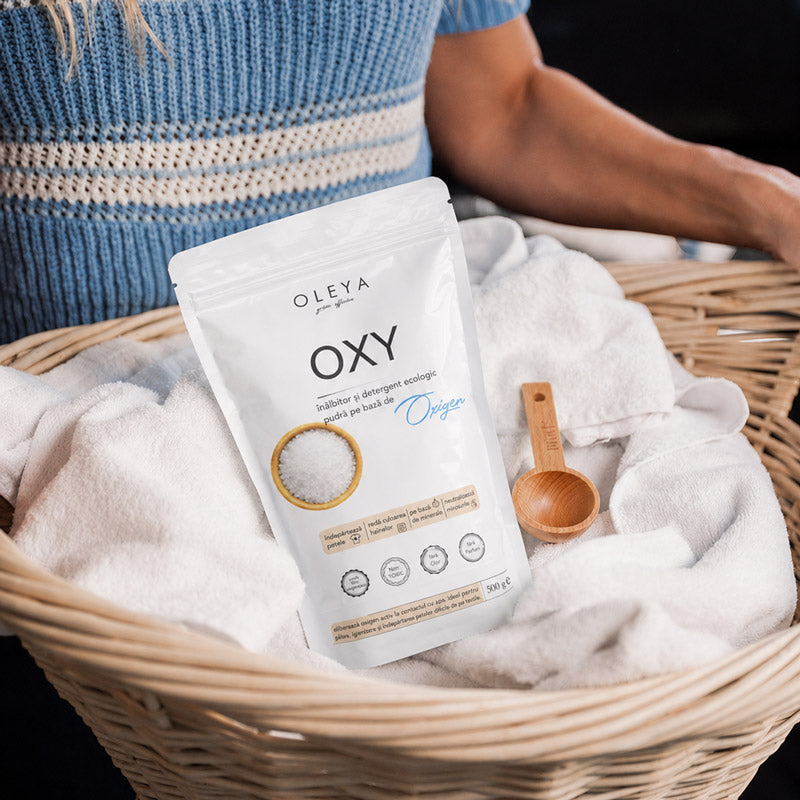 OXY - Inalbitor / Detergent ecologic pudra, fără parfum sau clor
