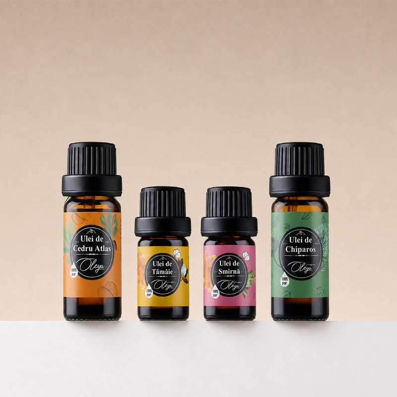 Uleiurile Biblice – Kit pentru Aromaterapie