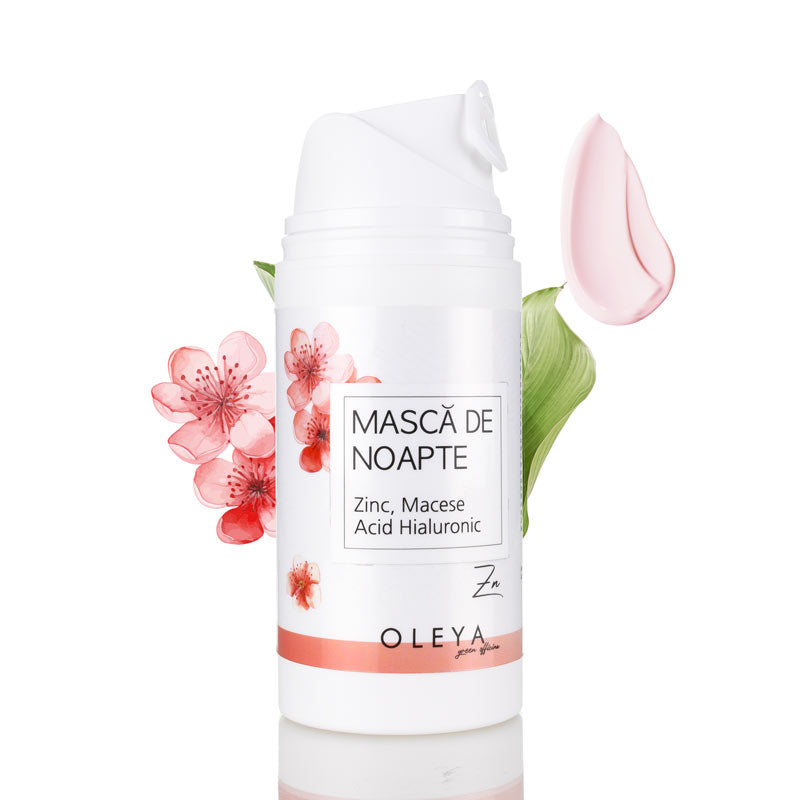 Nutritive Night Mask - Masca Hidratanta pentru noapte cu Macese, Zinc si Acid Hialuronic
