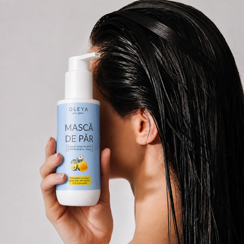 Food Mask - Masca de par cu Avocado, Mango si Miere de Albine