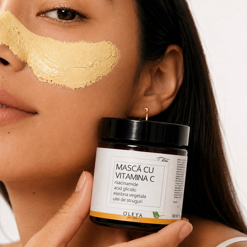Bright C-Mask - Masca cu Vitamina C, Niacinamide si Elastină