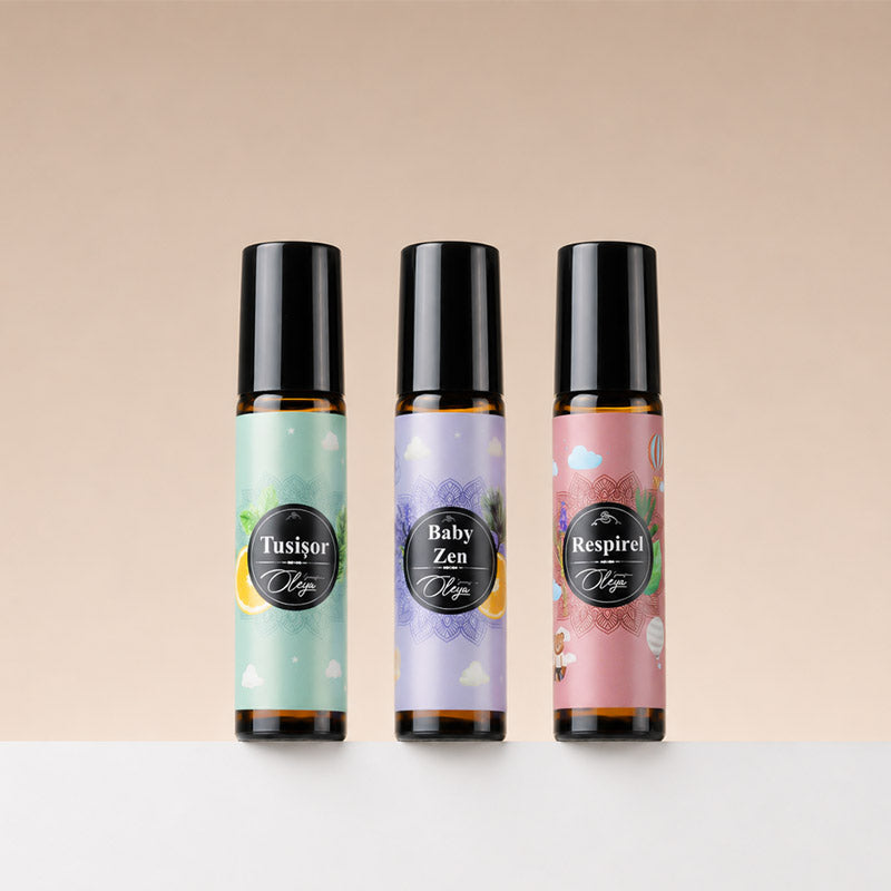 Kit Roll-on Copii pentru Imunitate Tuse Calm si Somn