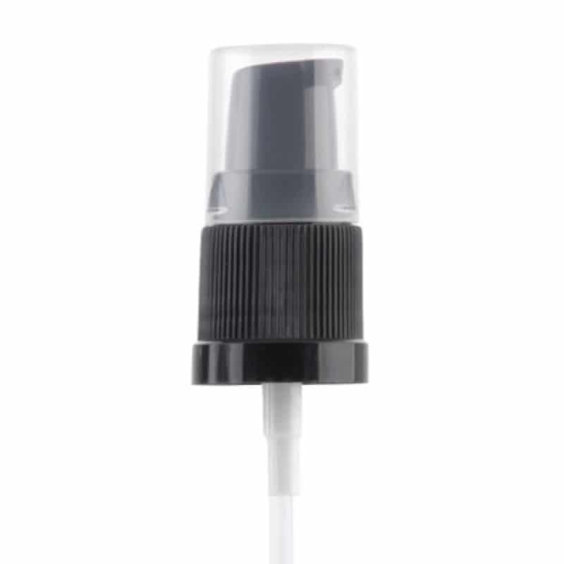 pompa neagra pentru sticla bruna