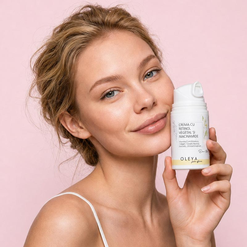 Derma Filler - Crema cu retinol vegetal, vitamina C lipozomala si niacinamide