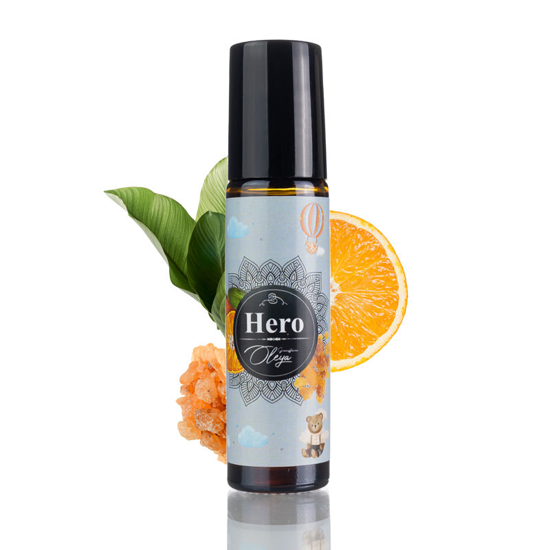 Hero Roll-on Uleiuri Esențiale pentru Copii cu Tamaie, Arbore de Ceai si Mandarin