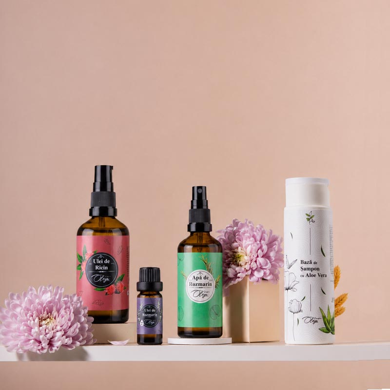 Set 3+1 Ritual Anticădere  cu Ulei de Rozmarin CADOU