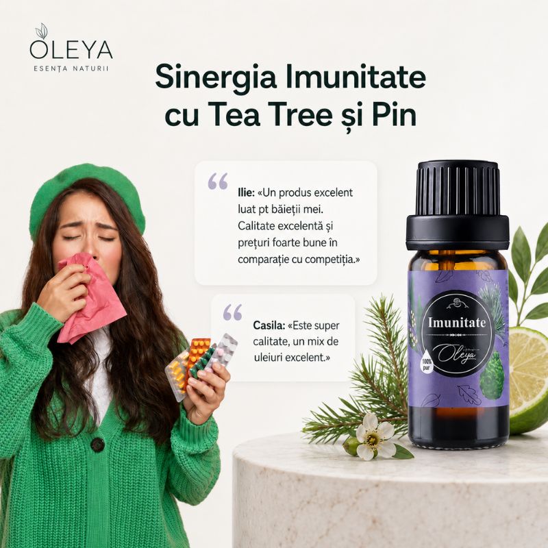 Kit aromaterapie IMMUNITY BOOST -  adulti si copii
