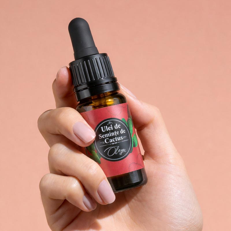 Botanic Glow Drops - Ulei de Seminte de Cactus Organic, presat la rece