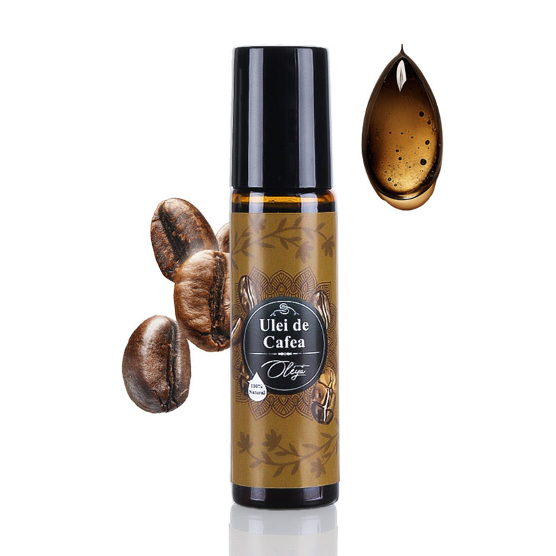 Coffe Glow-Boost: Ulei de Cafea presat la rece ROLL-On