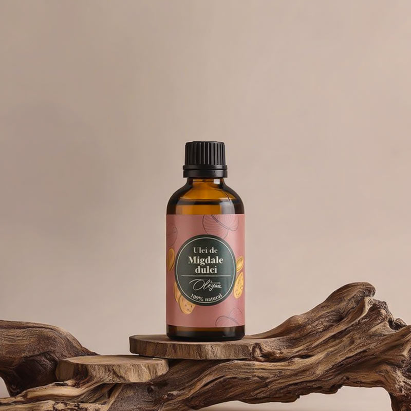 Ulei de Migdale Organic, presat la rece