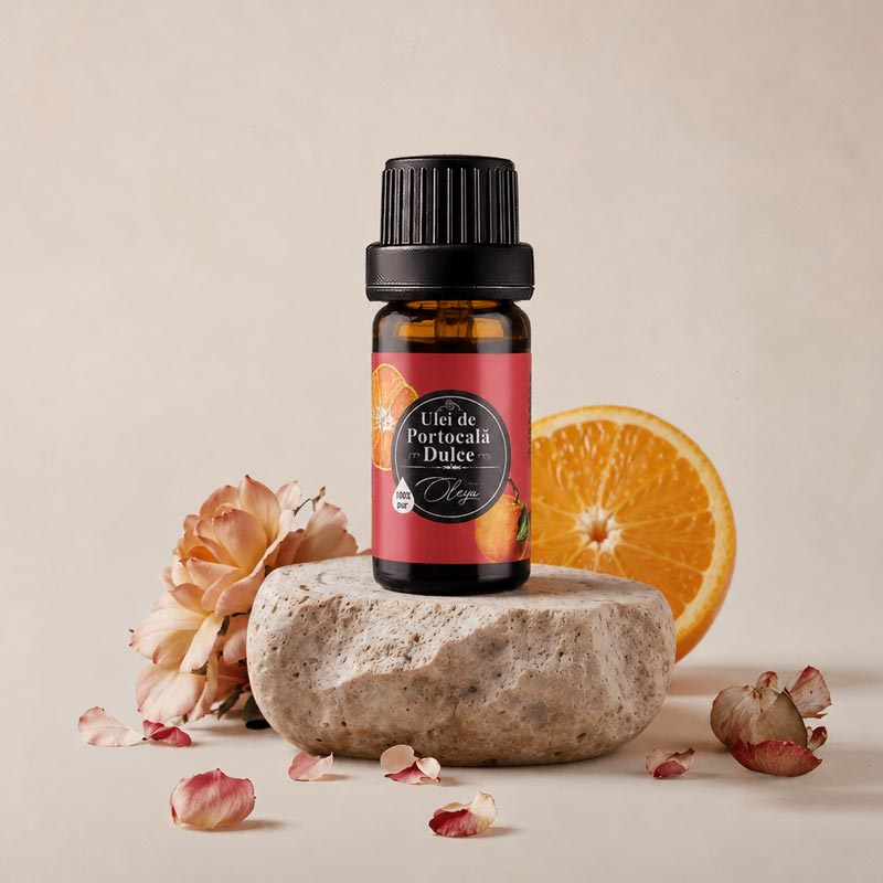 Ulei esential de Portocala dulce Organic 100% pur