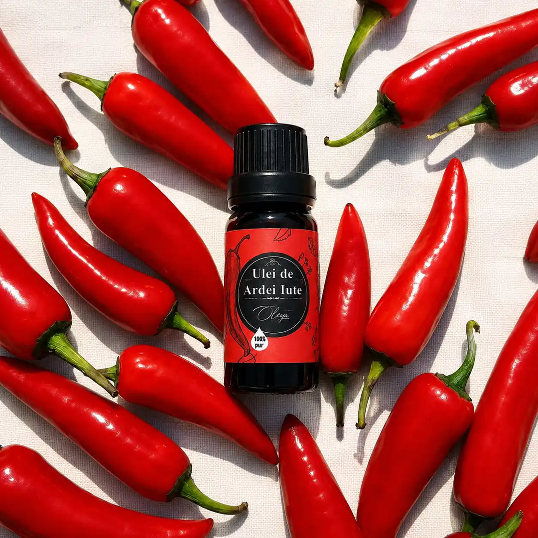 Ulei esential de Ardei Iute (Chilli) 100% pur
